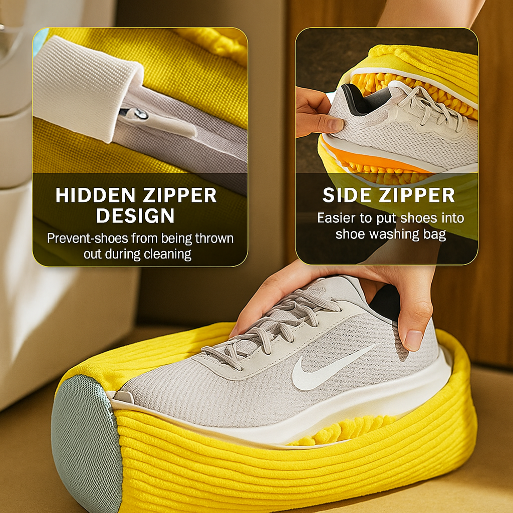 LazyWash shoes washing bag