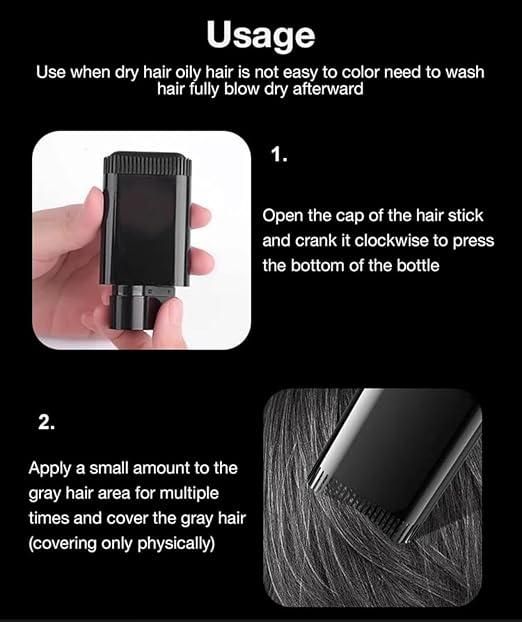 white hair concealer