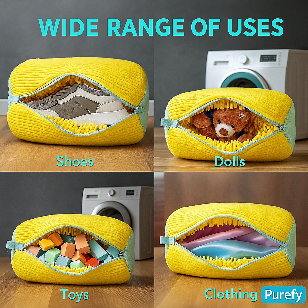 LazyWash shoes washing bag