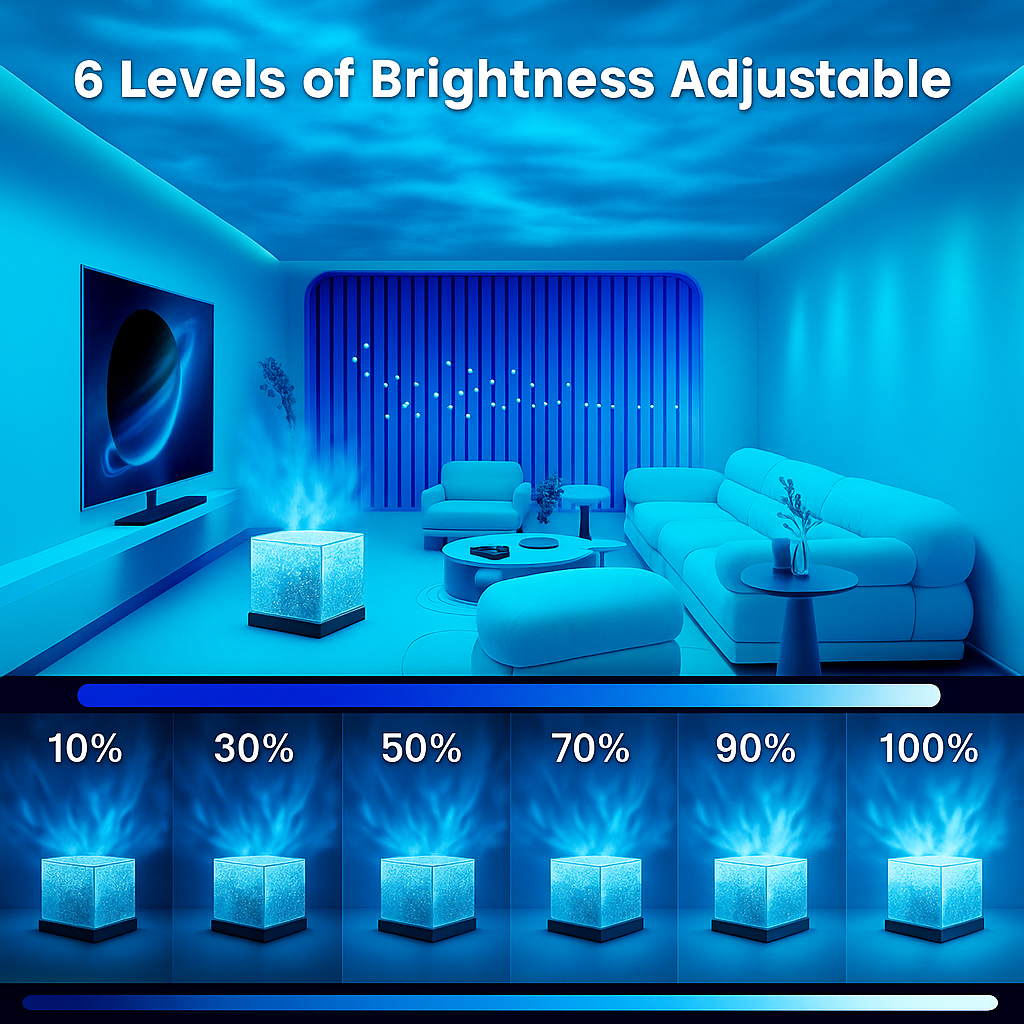 waveqube ocean lamp