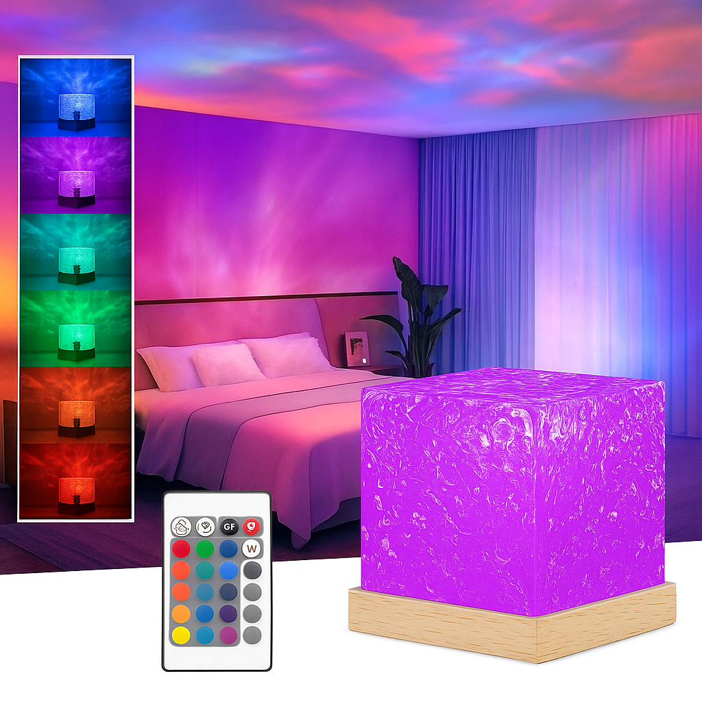 waveqube ocean lamp