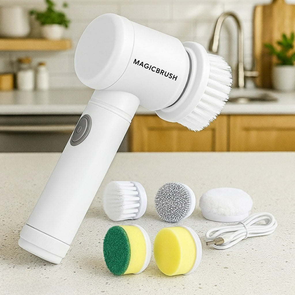 MagicBrush 5 in 1 electric scrubber